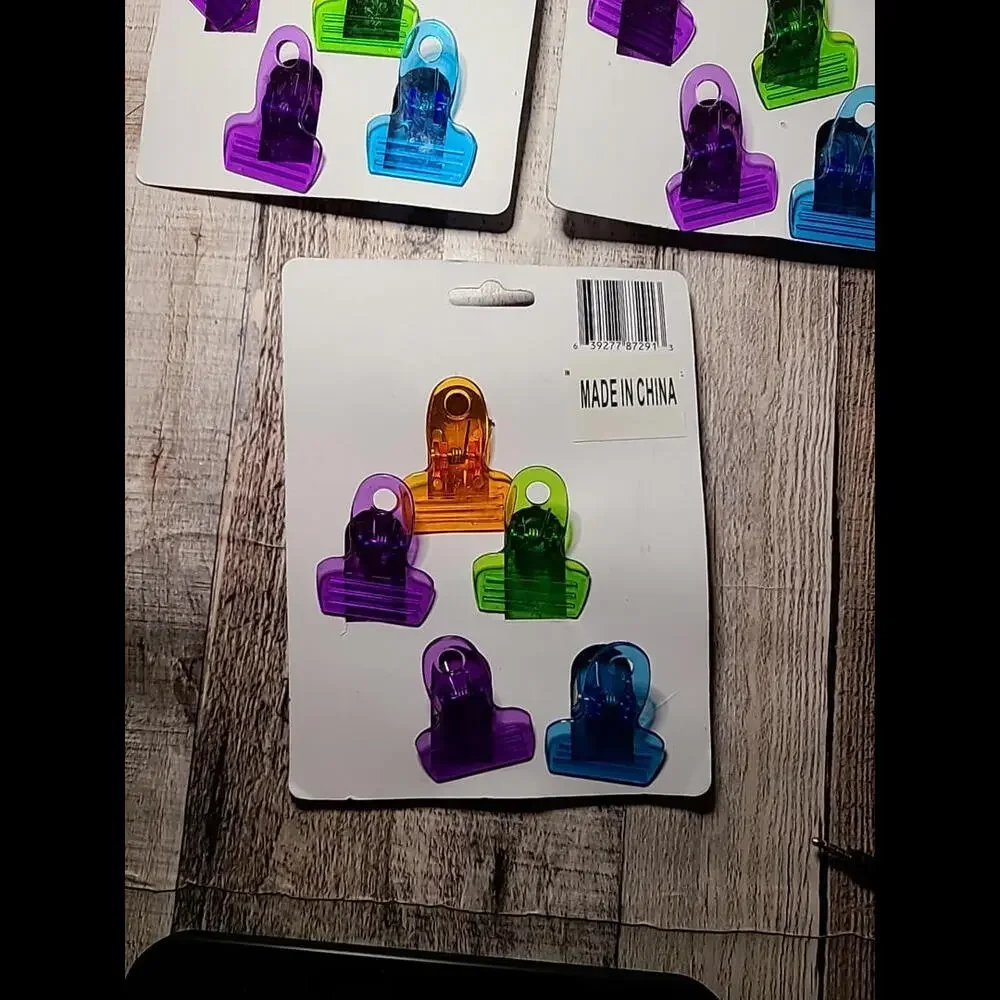 3 5 Pack Of Power Clips Organization/Chip Clip/Craft Supplies/Paper Files